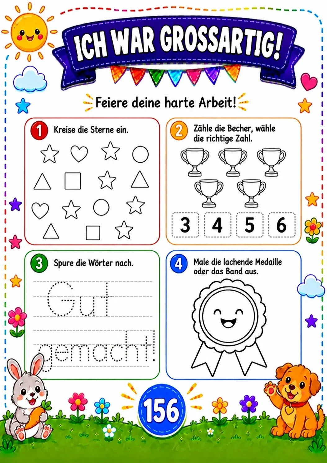 Arbeitsblatt: Gut gemacht